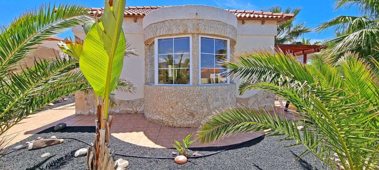 Ferienhaus Casa Oasis - La Pared - Garten - Meerblick Exterior photo